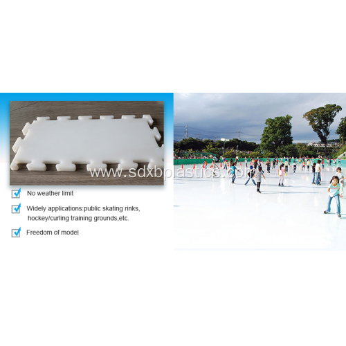 Skateable Synthetic Ice Panels